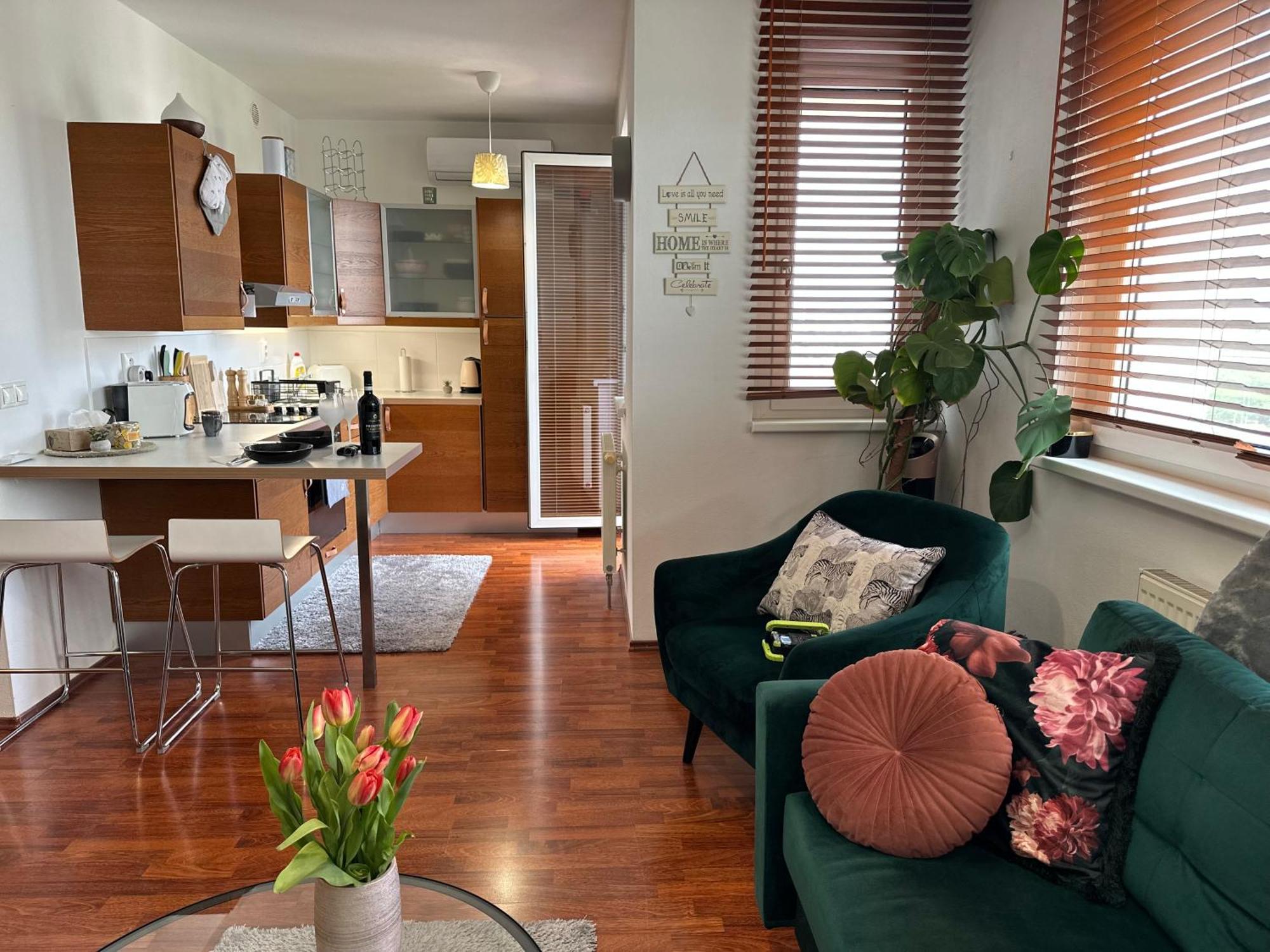 Cozy Apartment With Nice Balcony Seating, 9Th Floor, Parking Братислава Екстериор снимка